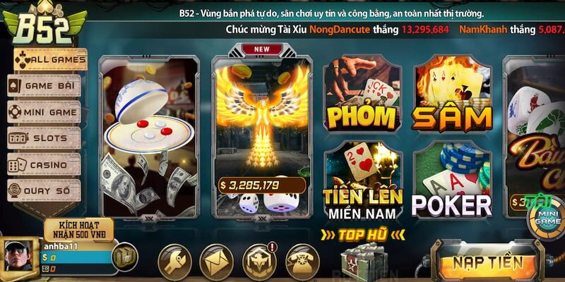 Những khuyến mãi hấp dẫn từ B52 Club APK